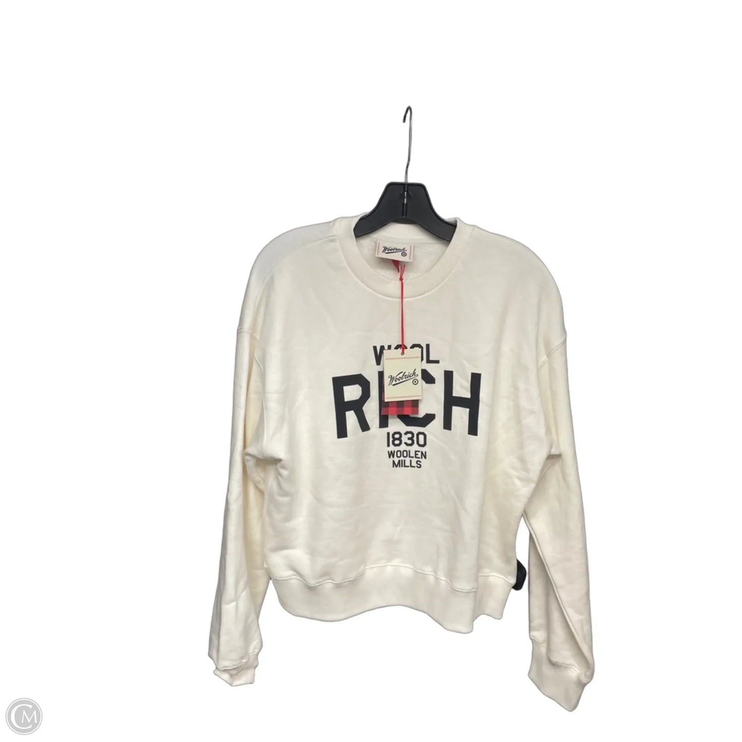Sweatshirt Crewneck By Target-designer In Cream, Size: S