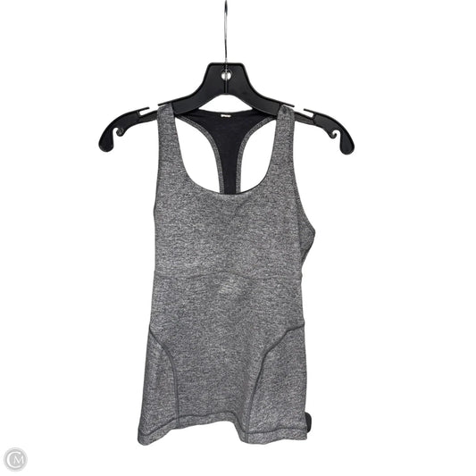 Athletic Tank Top By Lululemon In Grey, Size: 6