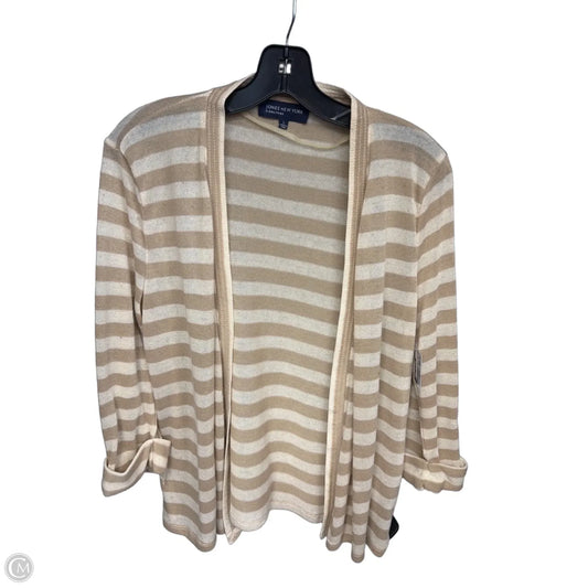 Cardigan By Jones New York In Tan, Size: L