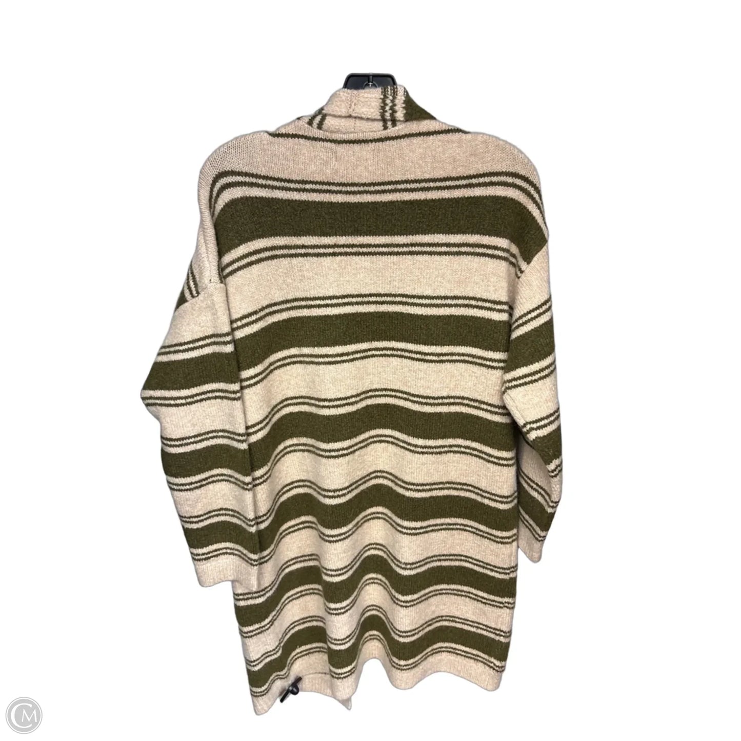 Cardigan By Knox Rose In Green & Tan, Size: Xs