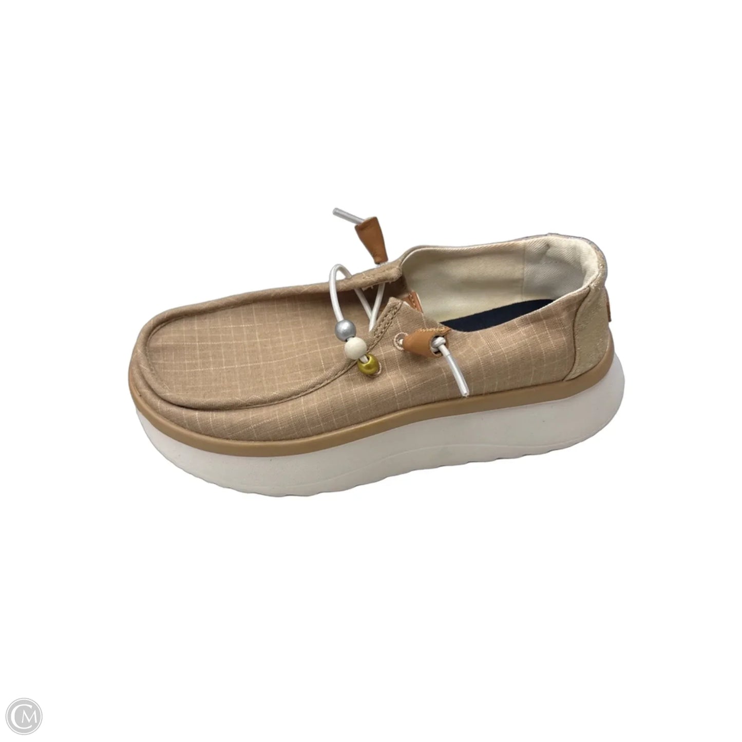 Shoes Flats By Hey Dude In Brown, Size: 7