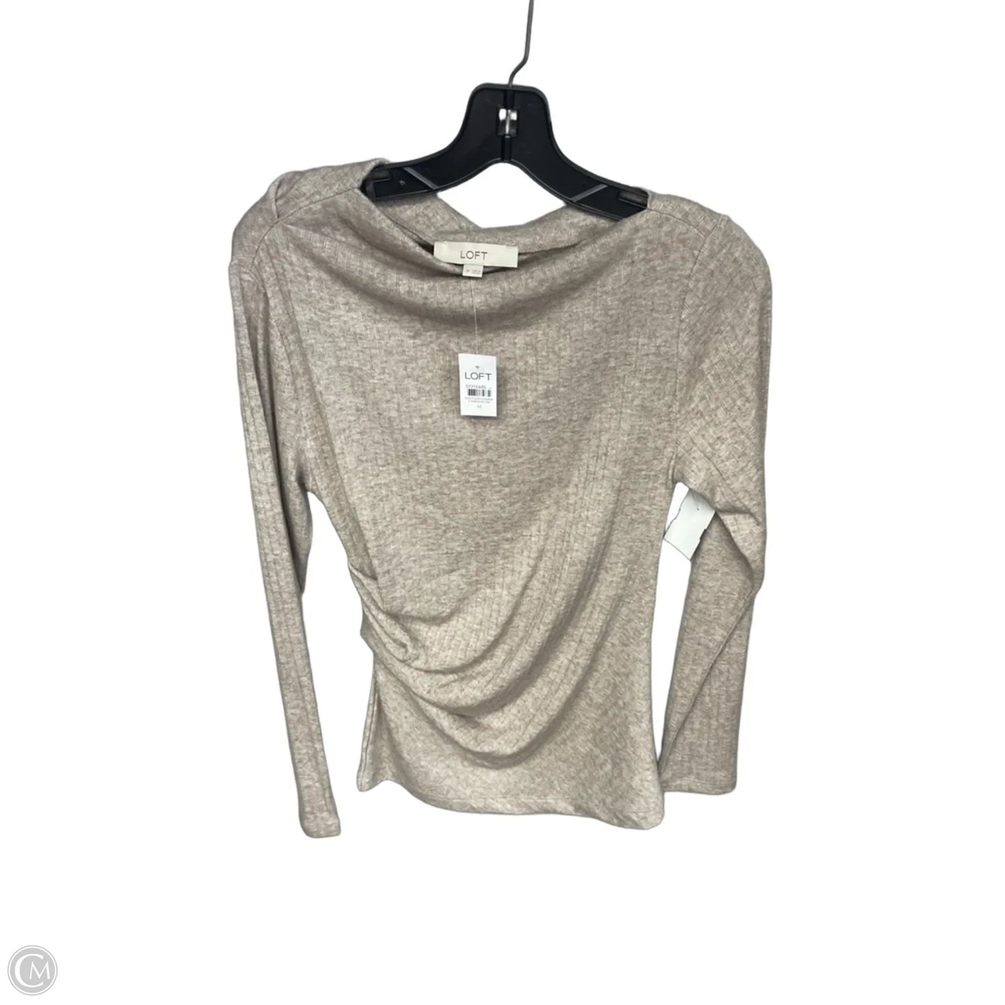 Top Long Sleeve By Loft In Beige, Size: 0