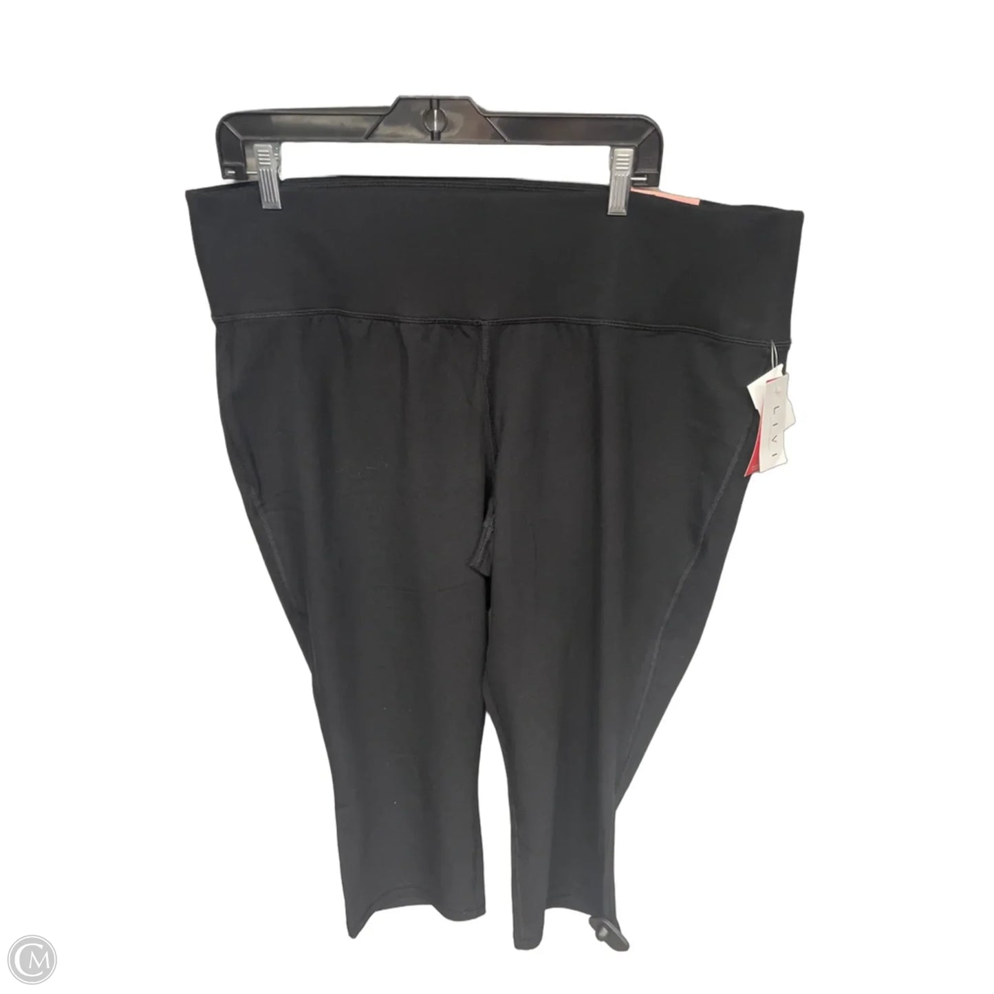 Capris By Livi Active In Black, Size: 3x