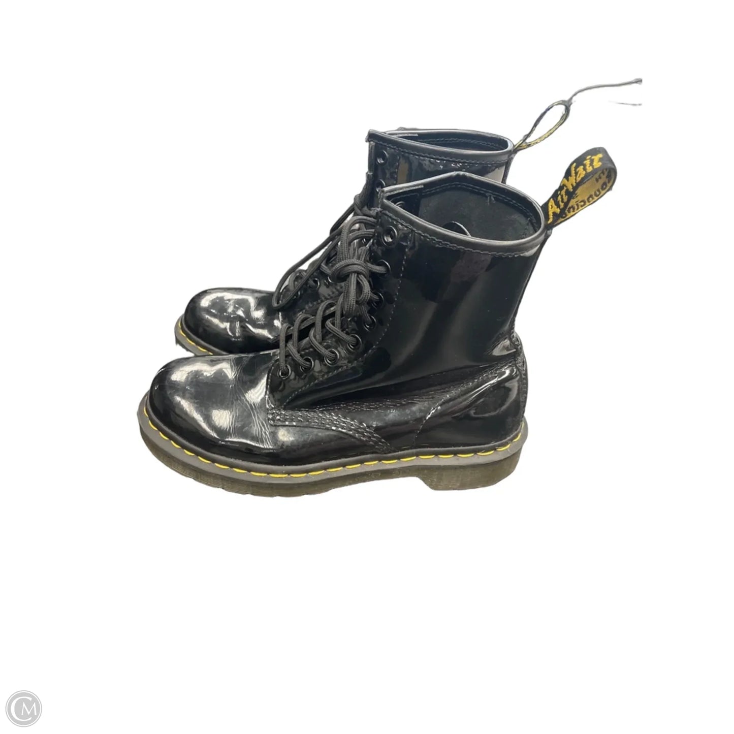 Boots Ankle Flats By Dr Martens In Black, Size: 8