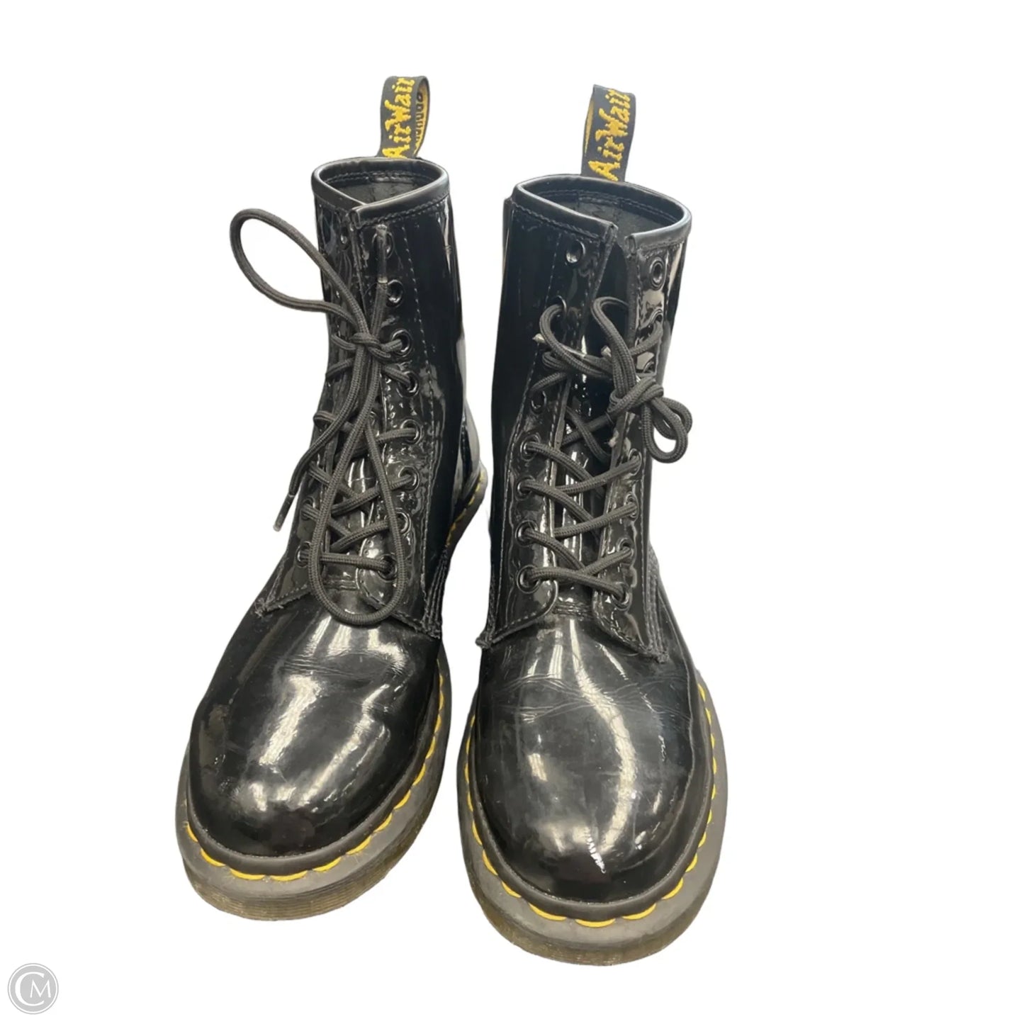 Boots Ankle Flats By Dr Martens In Black, Size: 8