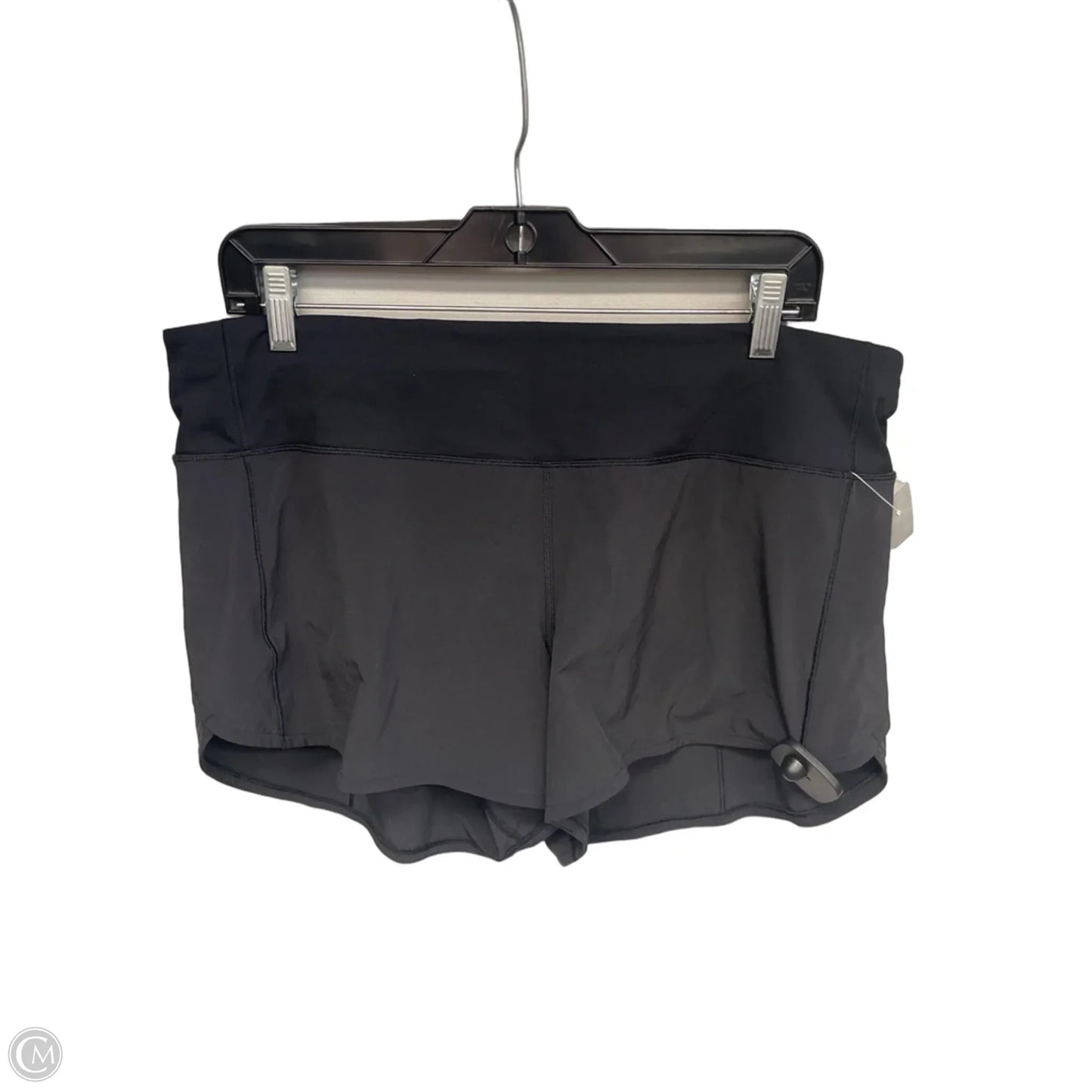 Athletic Shorts By Lululemon In Black, Size: 12l