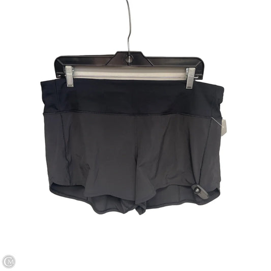 Athletic Shorts By Lululemon In Black, Size: 12l