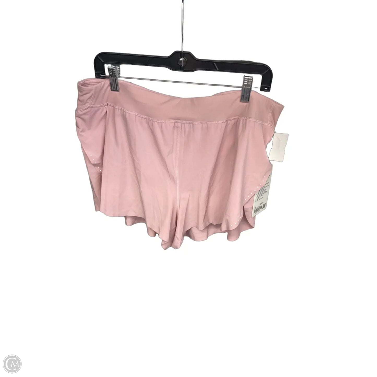 Athletic Shorts By Lululemon In Pink, Size: Xl