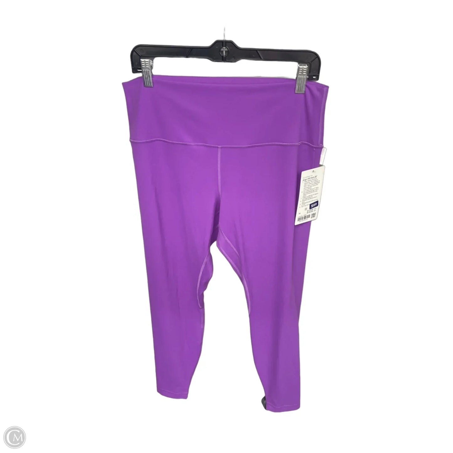 Athletic Leggings By Lululemon In Purple, Size: 14