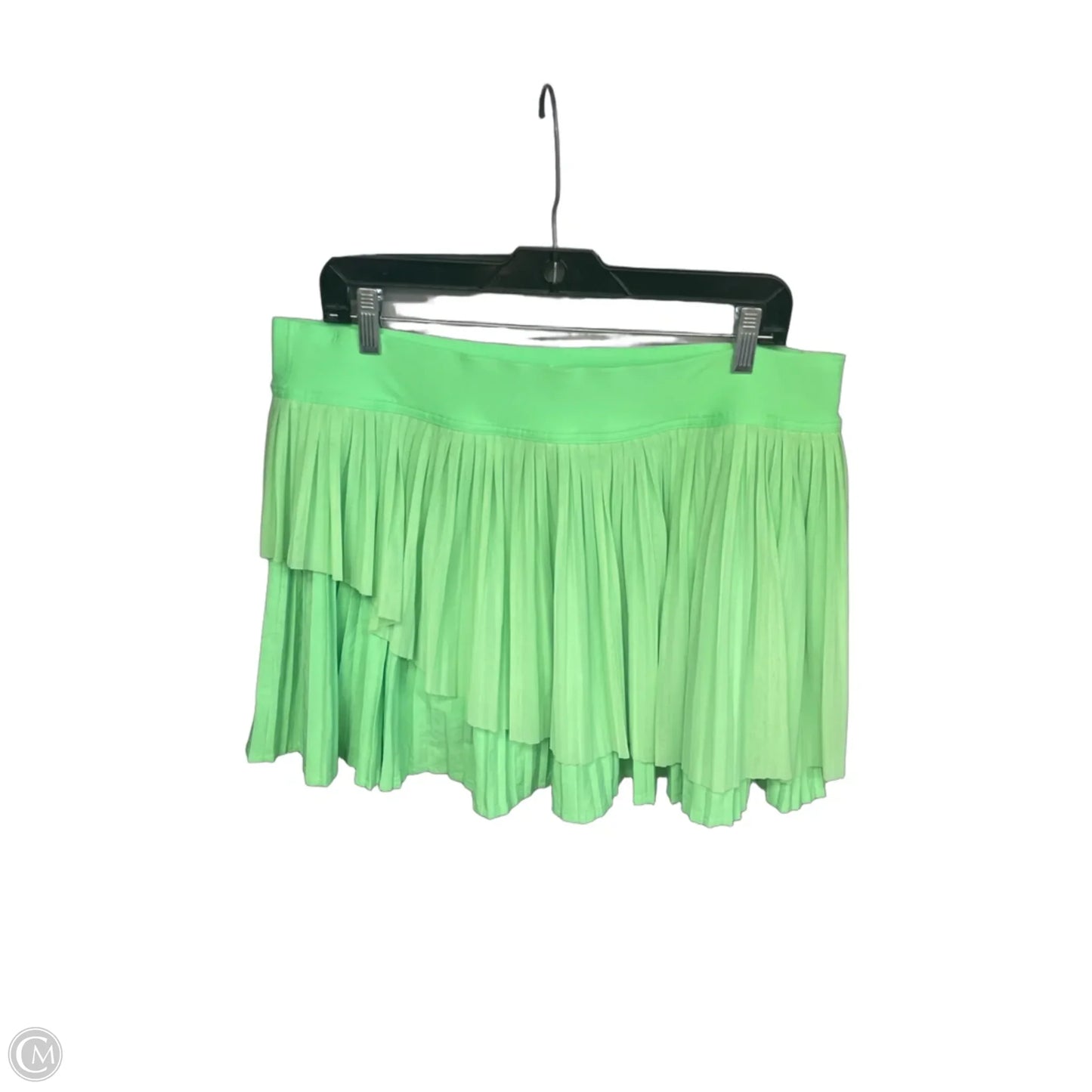 Athletic Skort By Lululemon In Green, Size: 14