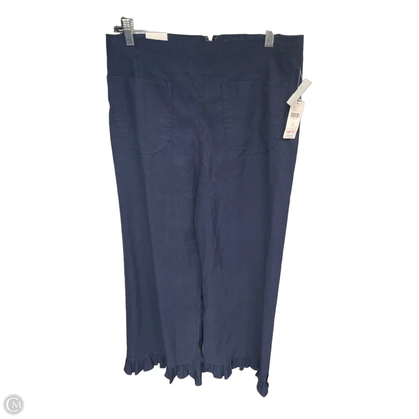 Pants Cropped By Maeve In Blue, Size: 12