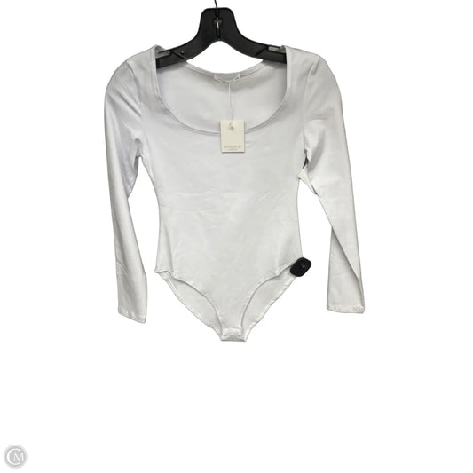 Bodysuit By Mangopop In White, Size: Xs