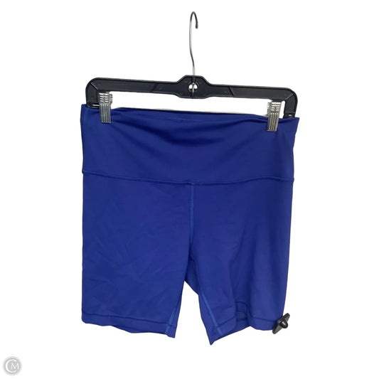 Athletic Shorts By Lululemon In Blue, Size: 12