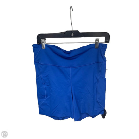 Athletic Shorts By Lululemon In Blue, Size: 12