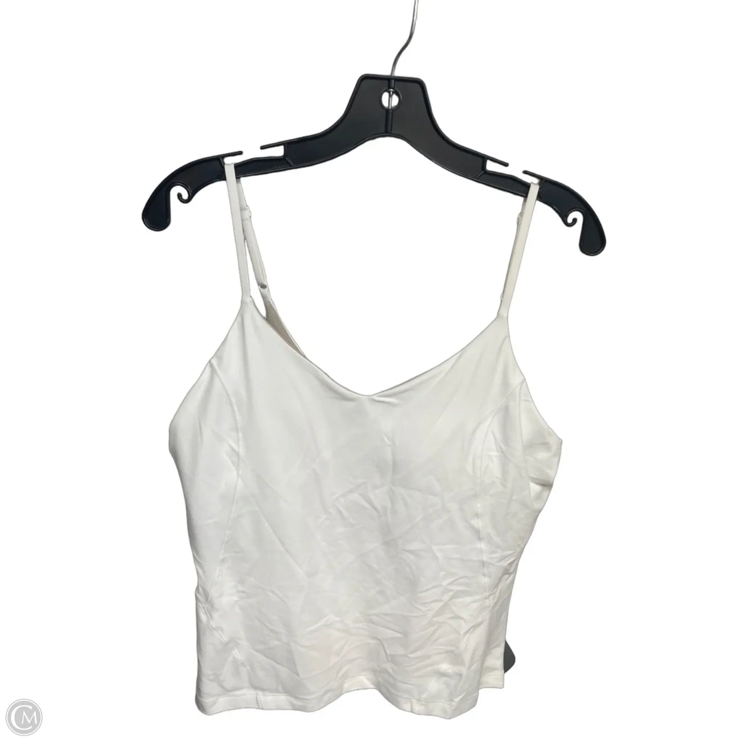 Athletic Tank Top By Lululemon In White, Size: 12