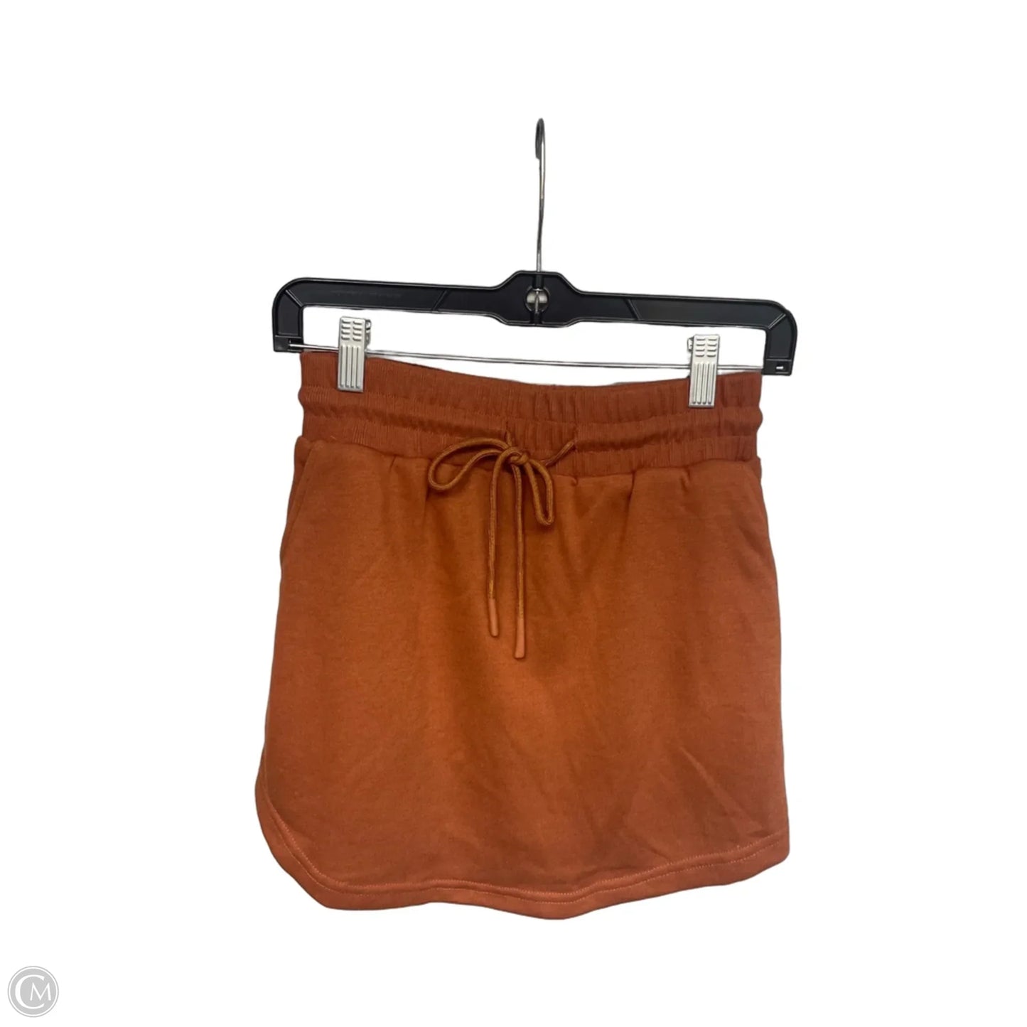 Skirt Mini & Short By Pink Lily In Orange, Size: S