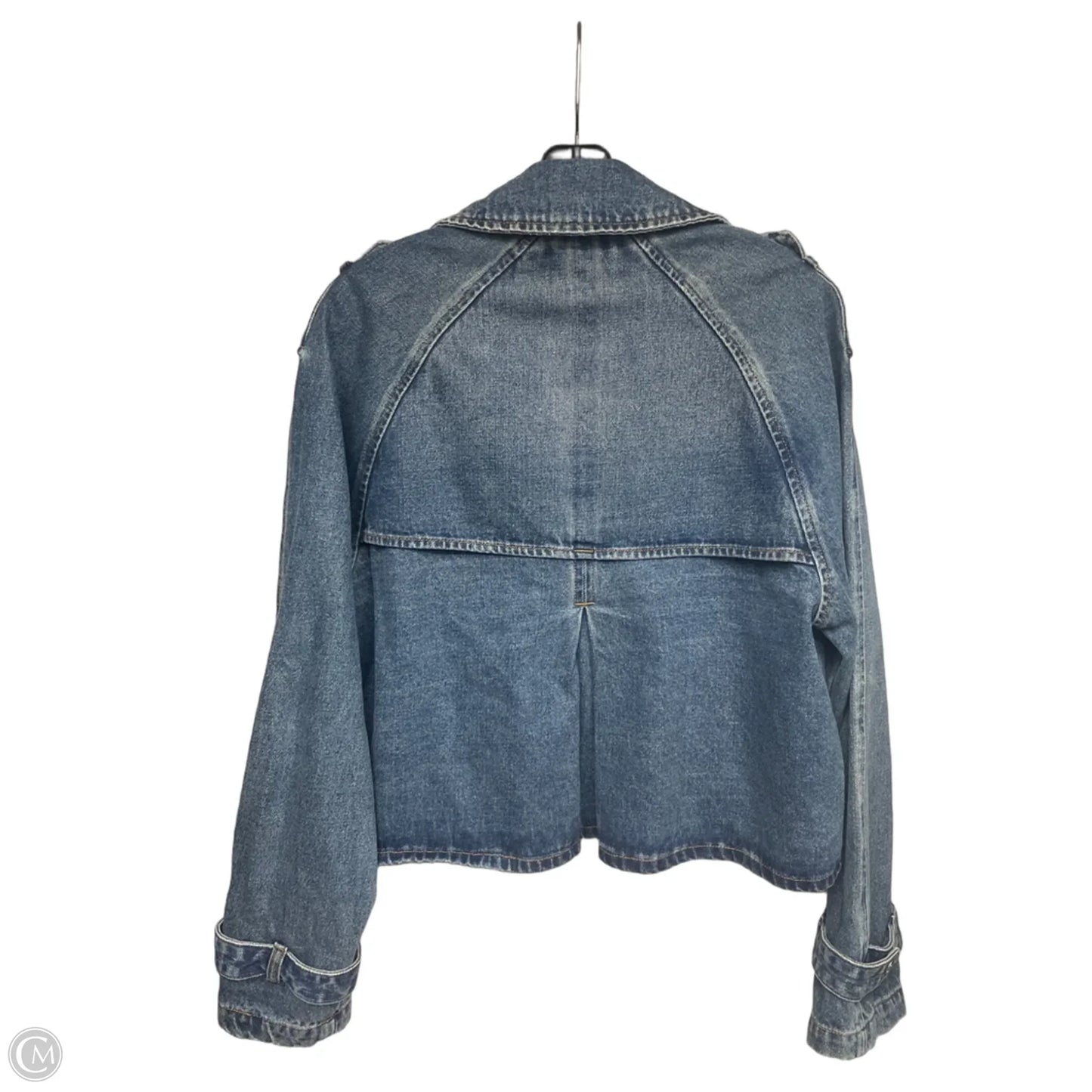 Jacket Denim By Steve Madden In Blue Denim, Size: M