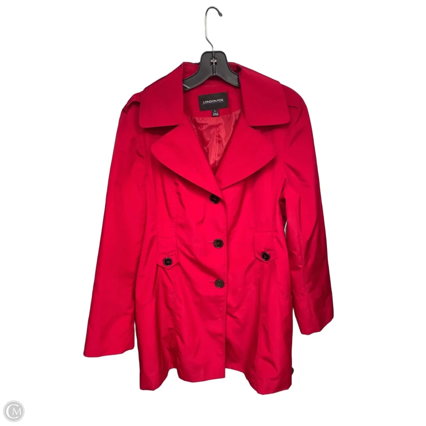 Jacket Other By London Fog In Red, Size: L