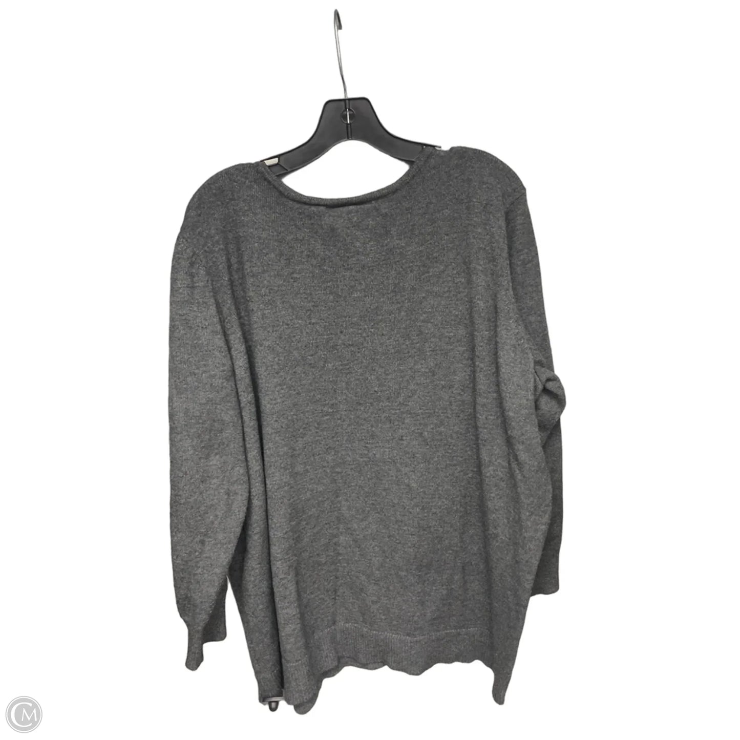 Sweater By Lane Bryant In Grey, Size: 4x