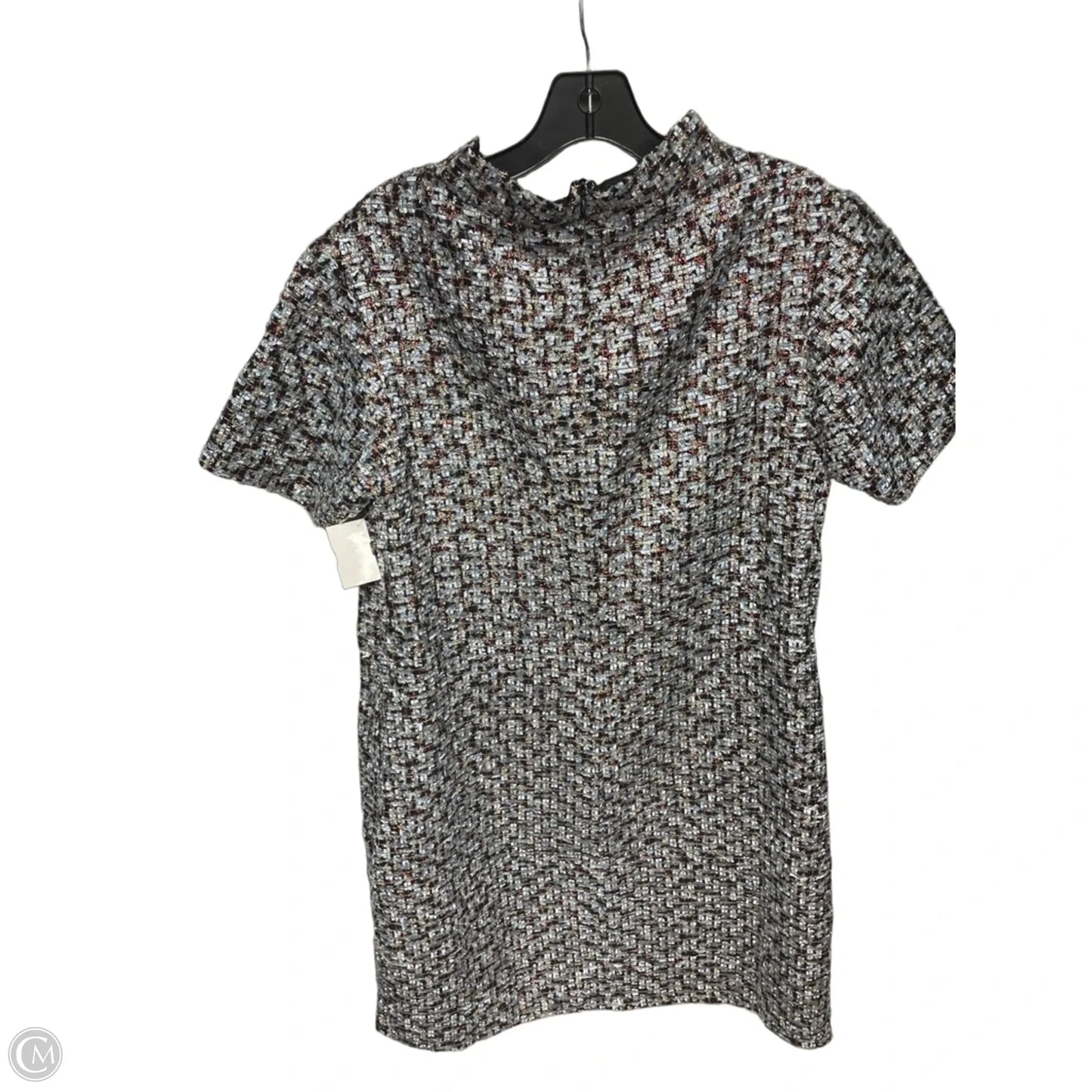 Dress Work By Clothes Mentor In Blue & Brown, Size: M