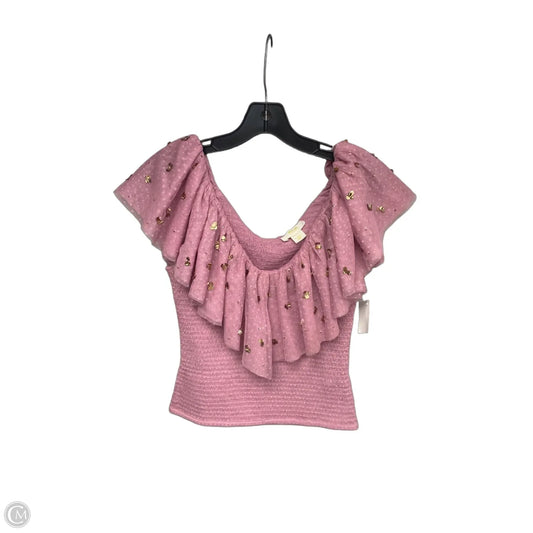 Top Sleeveless By Maeve In Pink, Size: Xs