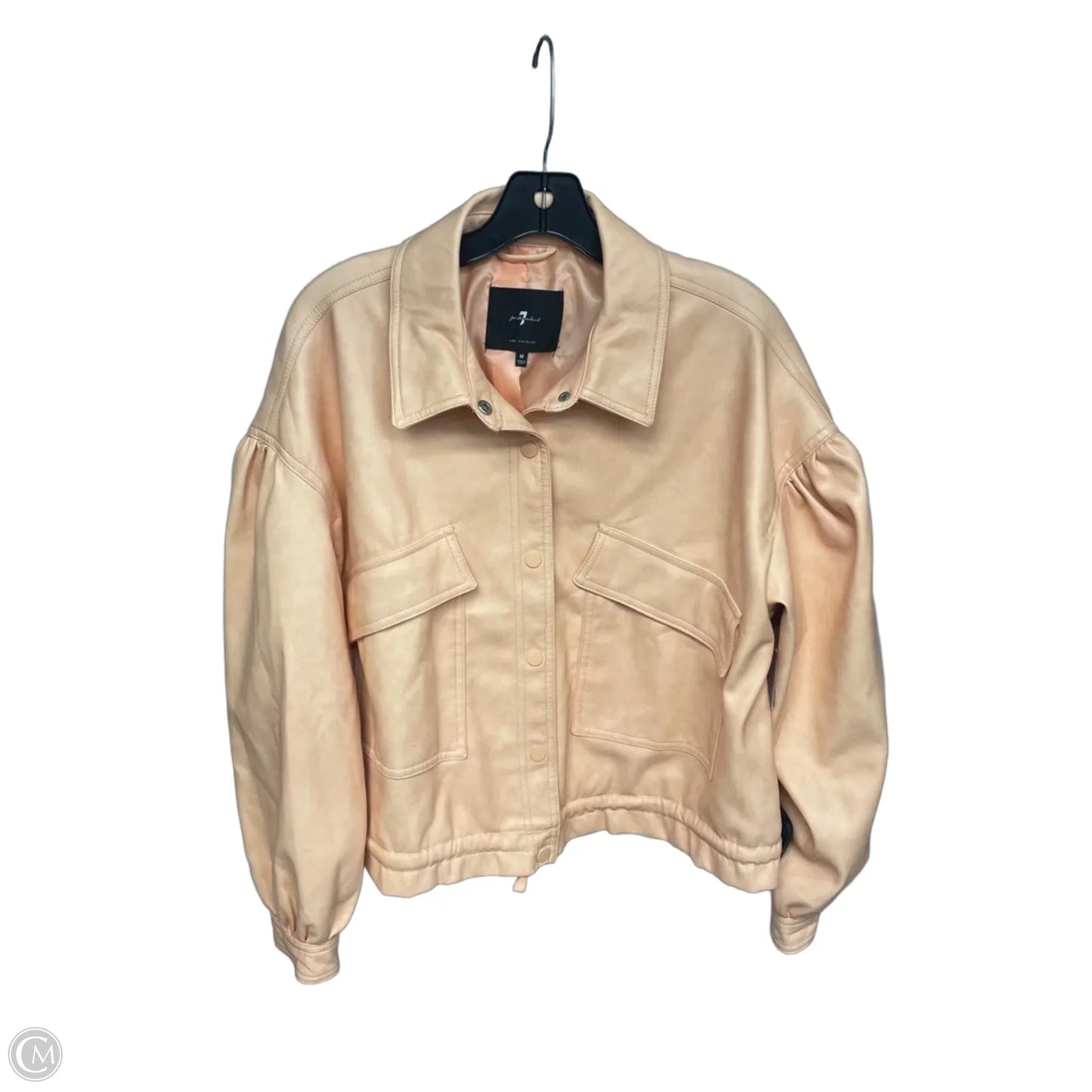 Jacket Other By 7 For All Mankind In Orange, Size: M