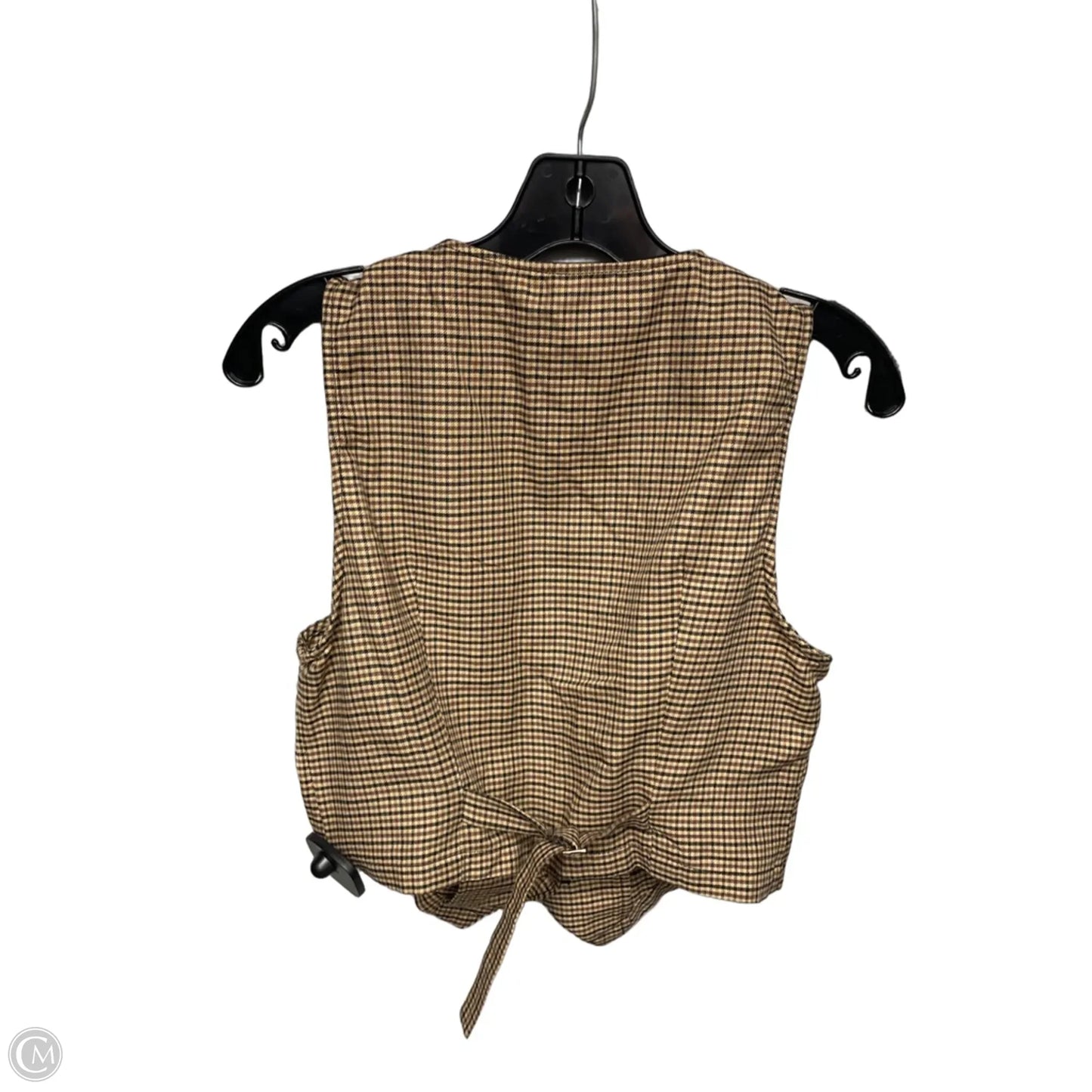 Top Sleeveless By Shein In Brown, Size: S