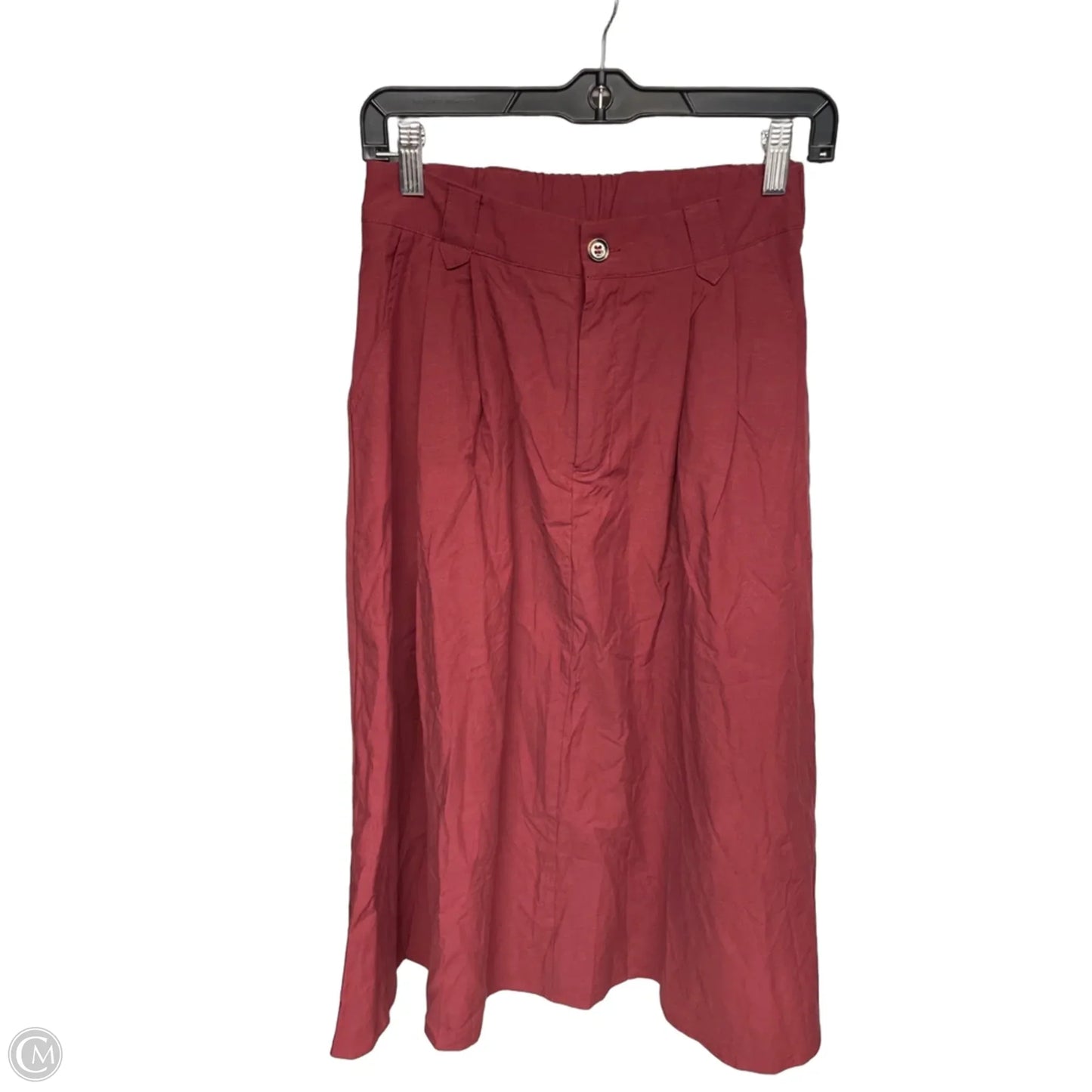 Skirt Midi By Dazy In Red, Size: M