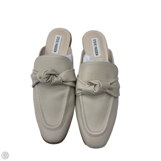 Shoes Flats By Steve Madden In Ivory, Size: 8