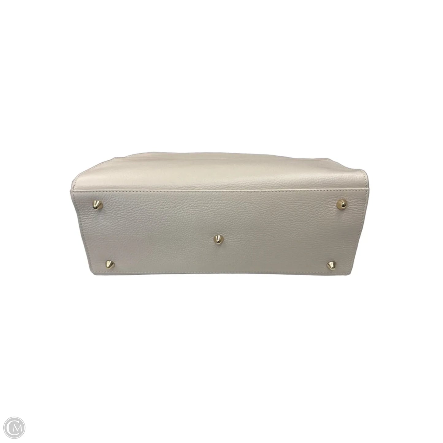 Handbag Leather By Clothes Mentor, Size: Medium