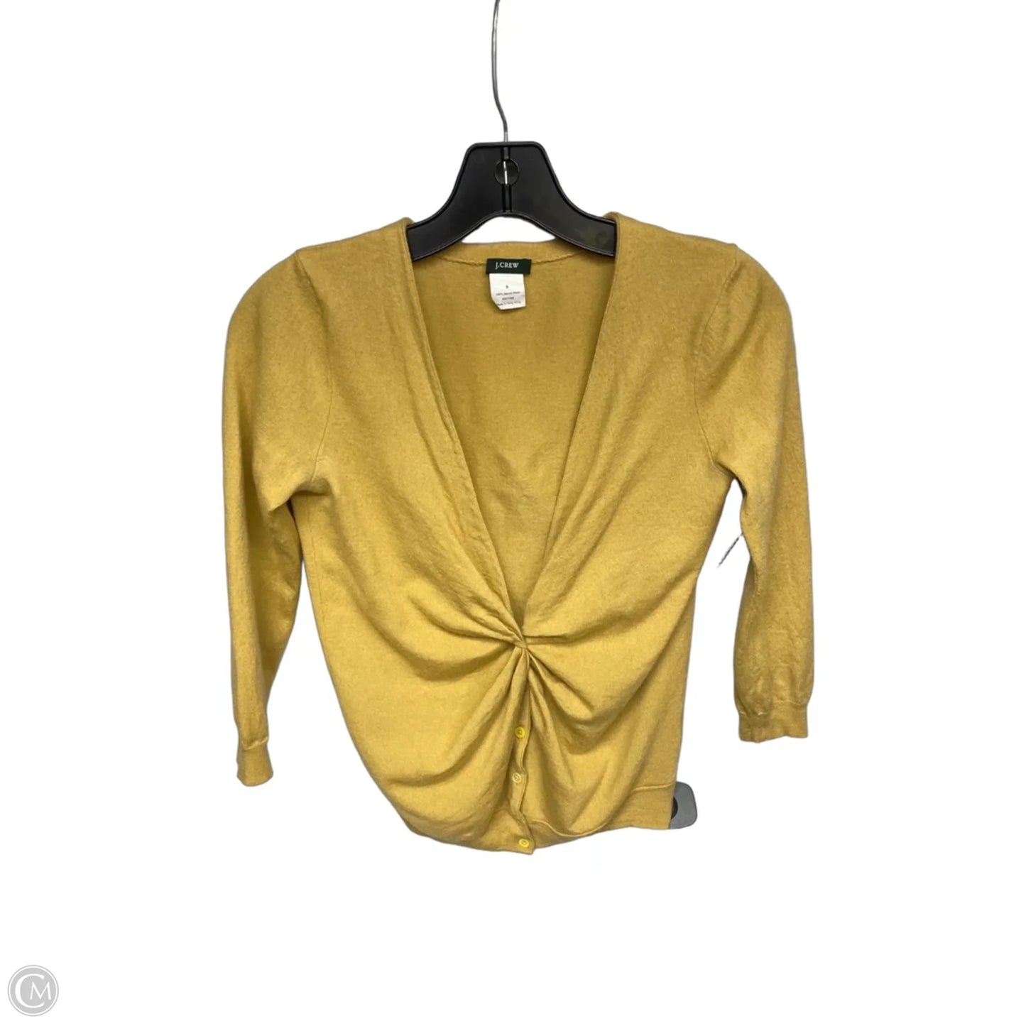 Cardigan By J. Crew In Yellow, Size: S