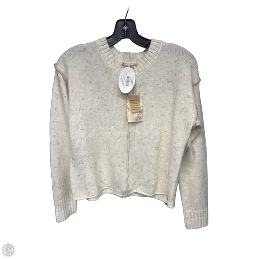 Sweater By Hem & Thread In Cream, Size: S