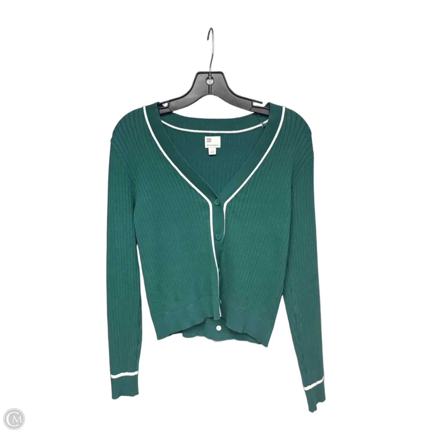 Cardigan By All In Motion In Green, Size: M