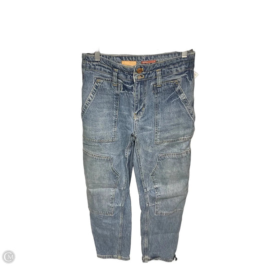 Jeans Straight By Pilcro In Blue Denim, Size: 2