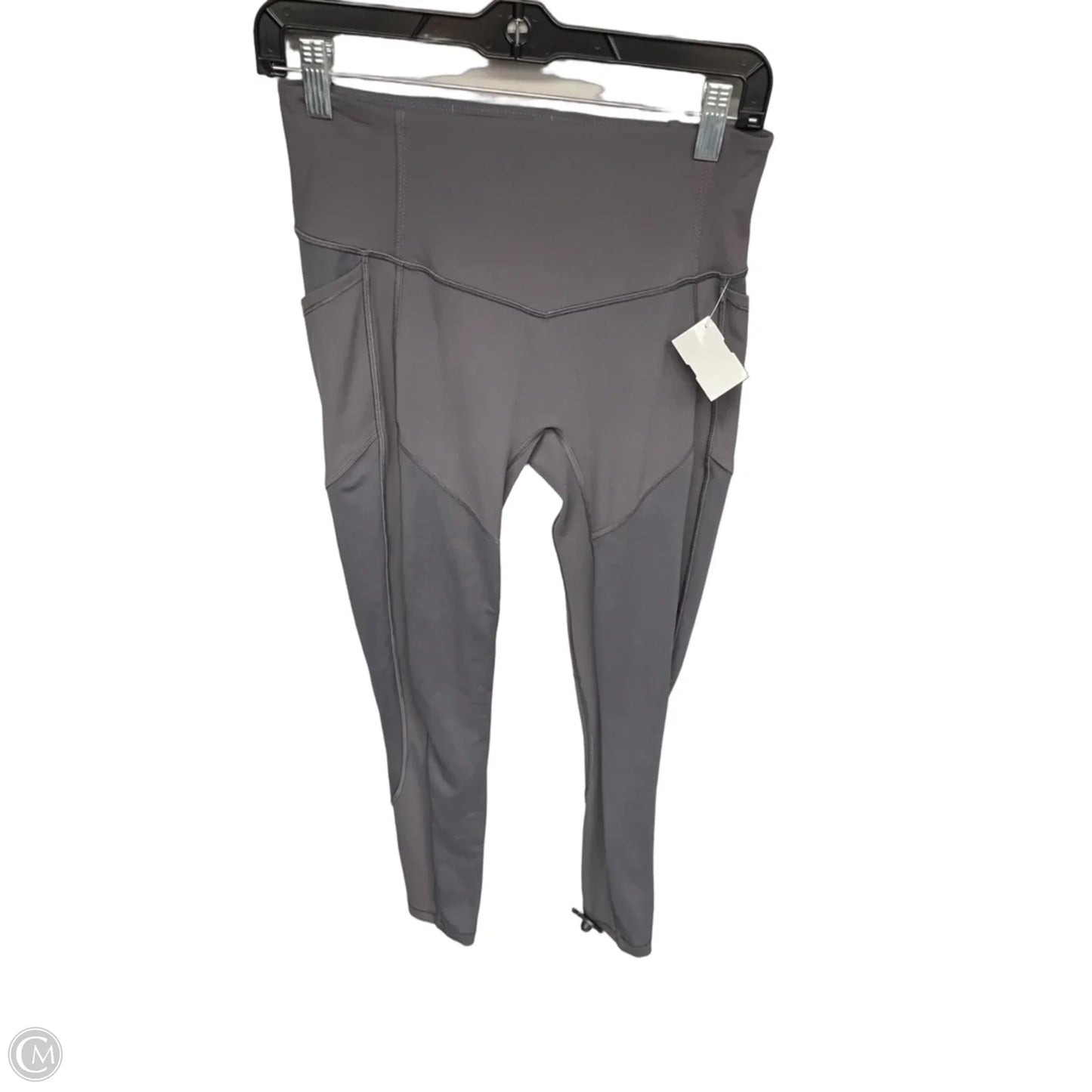 Athletic Leggings By Lululemon In Grey, Size: 8