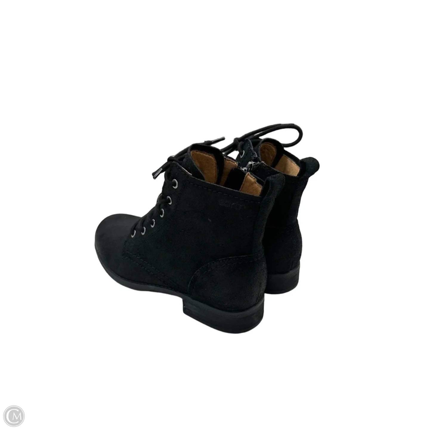 Boots Ankle Flats By Earth In Black, Size: 7.5