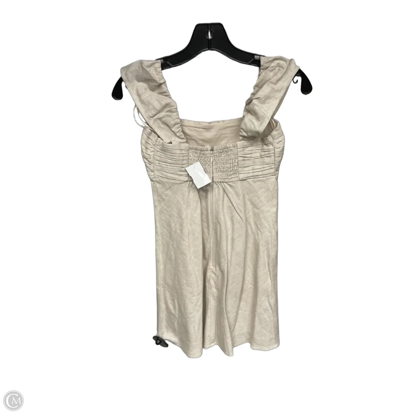 Dress Casual Short By Abercrombie And Fitch In Beige, Size: Xs