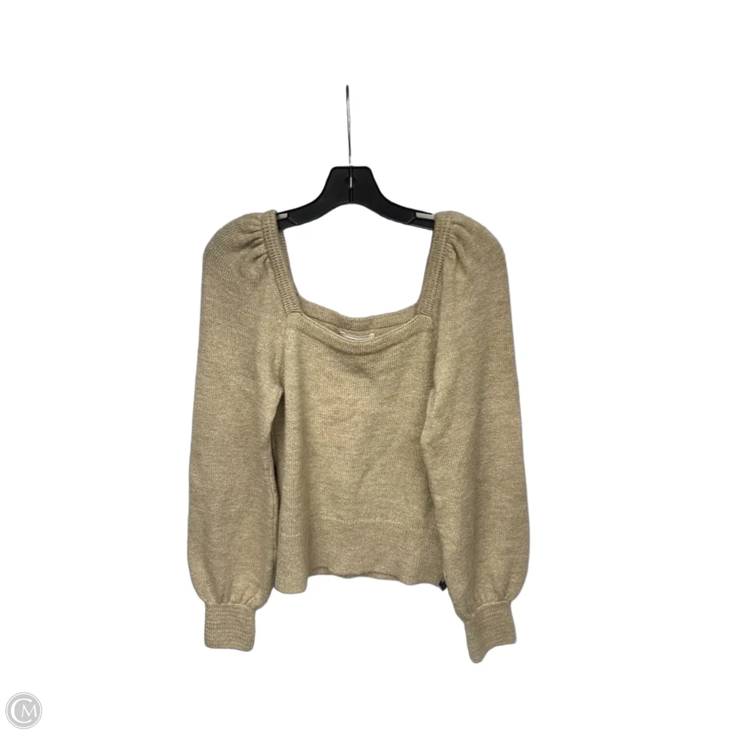 Sweater By Anthropologie In Tan, Size: S