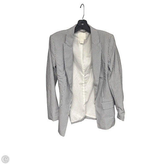 Blazer By H&m In Striped Pattern, Size: 0