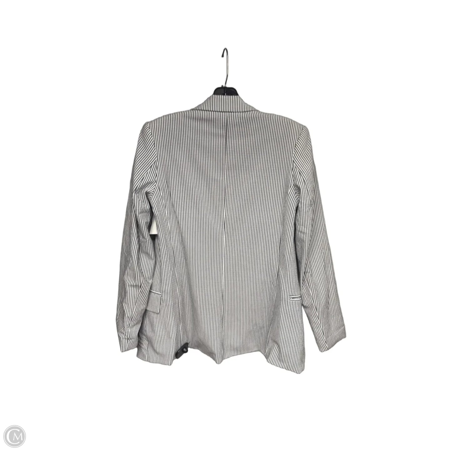 Blazer By H&m In Striped Pattern, Size: 0