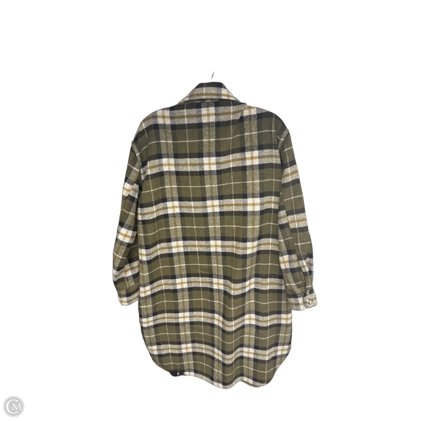 Jacket Other By H&m In Green & Grey, Size: S