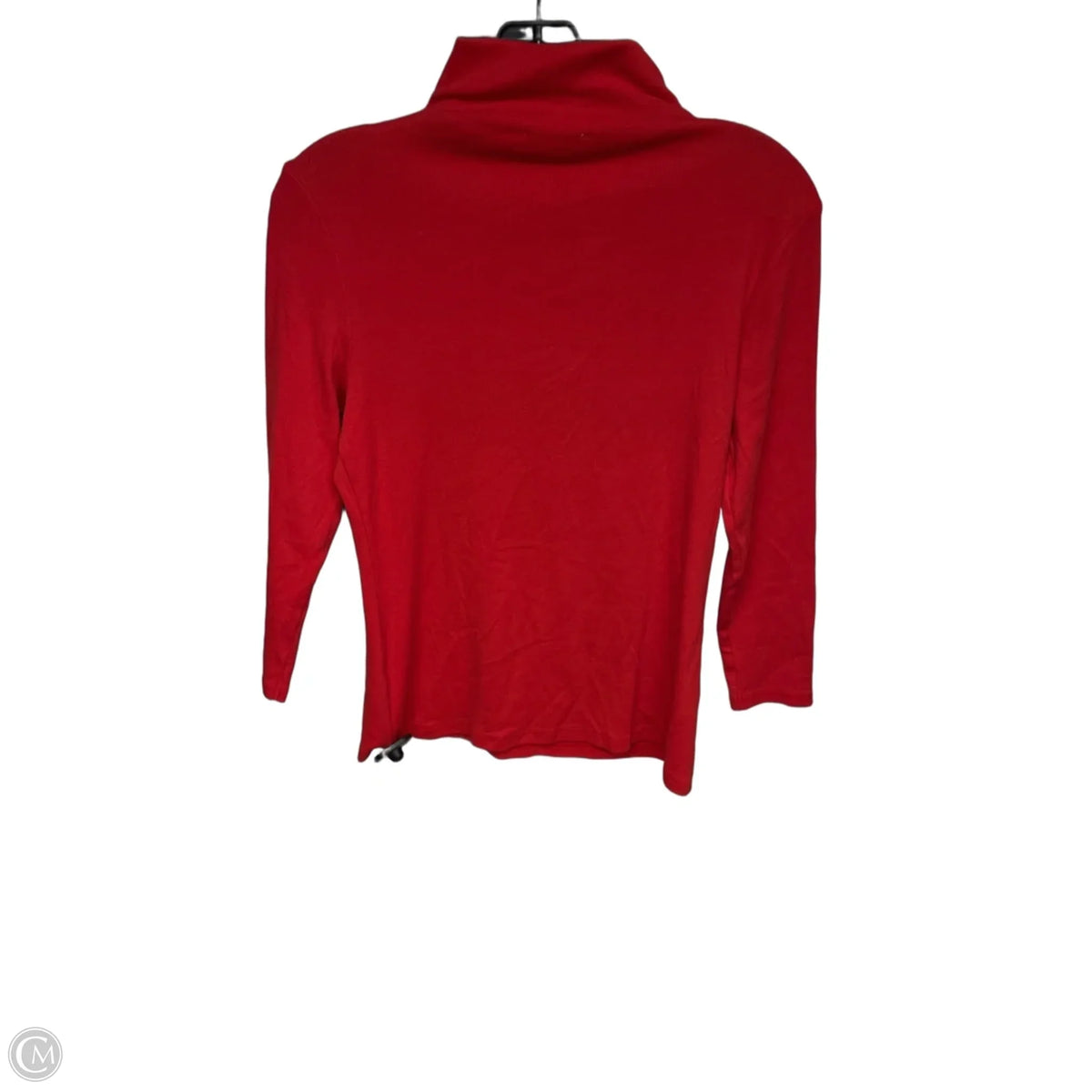 Top 3/4 Sleeve Basic By Nordstrom In Red, Size: M