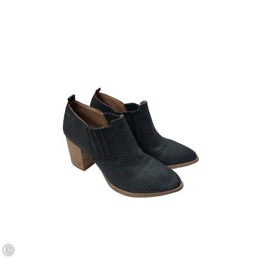 Shoes Heels Block By Report In Black, Size: 8