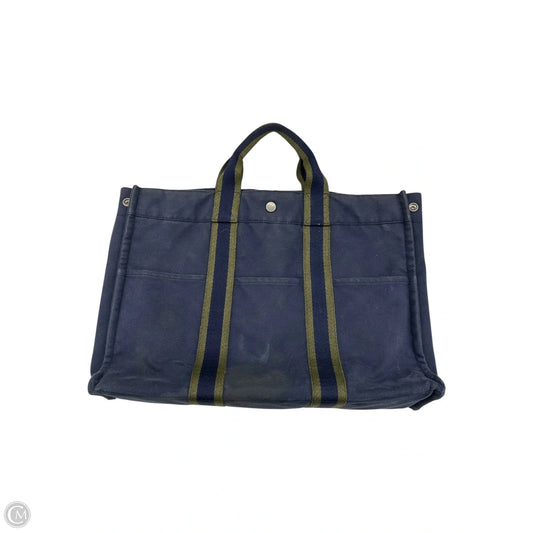 Tote Luxury Designer By Hermes, Size: Large