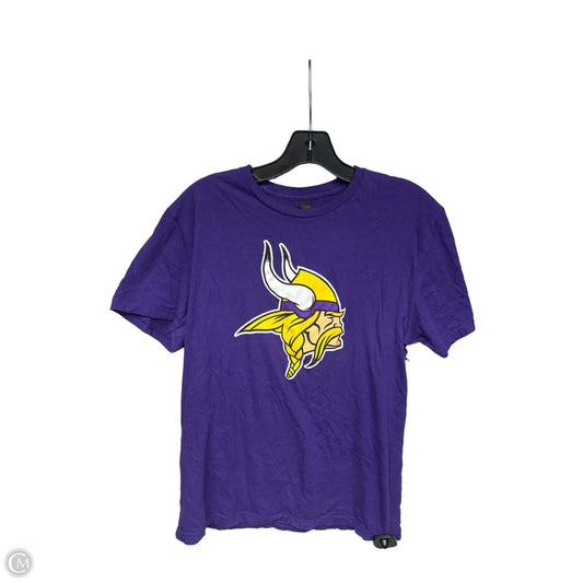 Athletic Top Short Sleeve By Clothes Mentor In Purple, Size: M