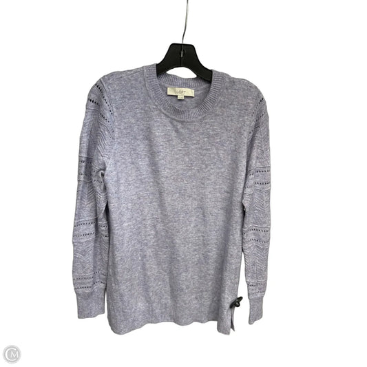 Sweater By Loft In Purple, Size: M