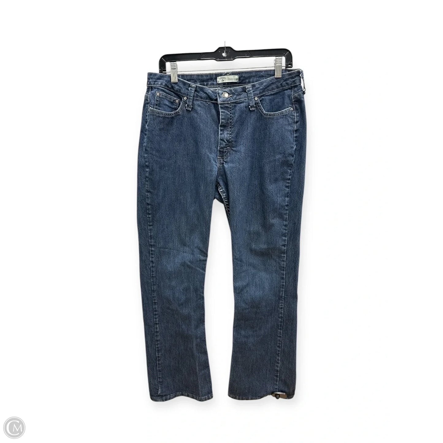 Jeans Boot Cut By Lee In Blue Denim, Size: 12