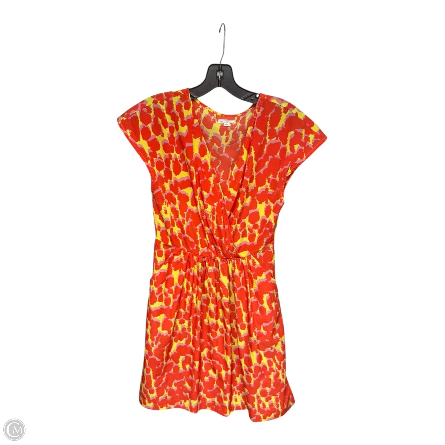 Dress Casual Short By Gap In Orange & Pink, Size: 2