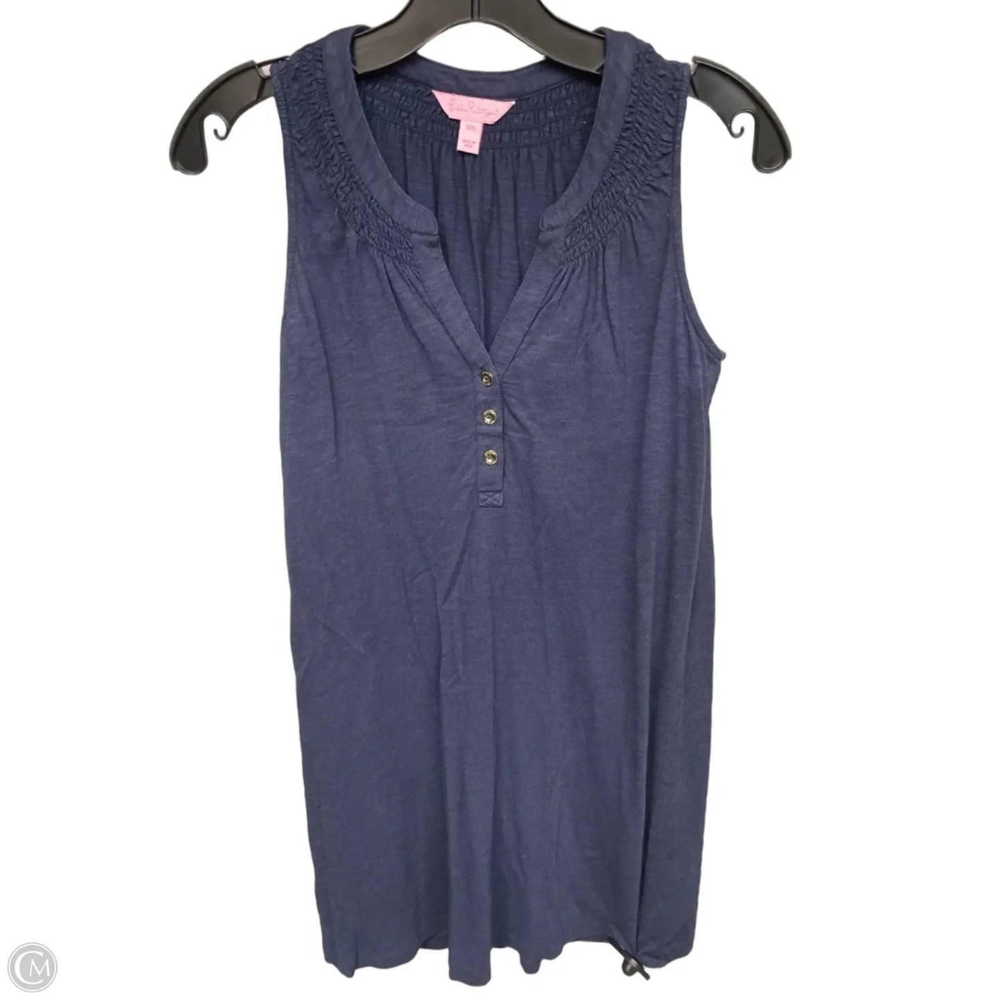 Dress Designer By Lilly Pulitzer In Navy, Size: Xxs