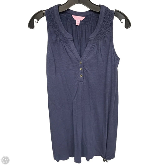 Dress Designer By Lilly Pulitzer In Navy, Size: Xxs